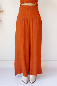 mode, fala woven pant