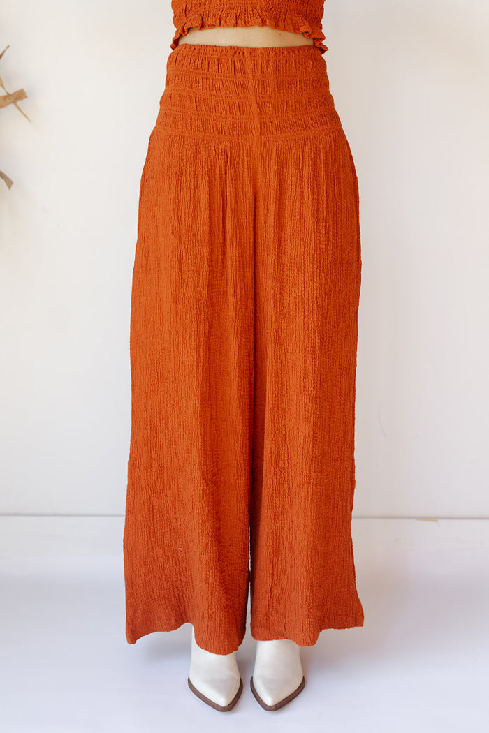 mode, fala woven pant