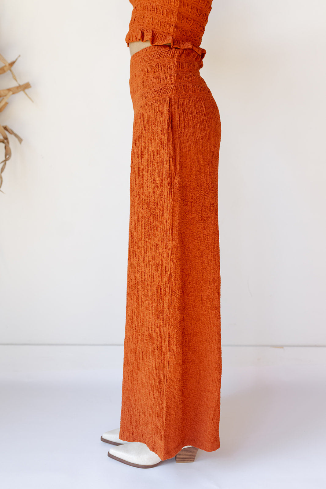 mode, fala woven pant