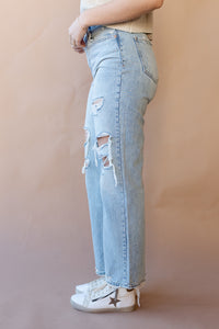 mode, sundaze high rise vintage straight jean