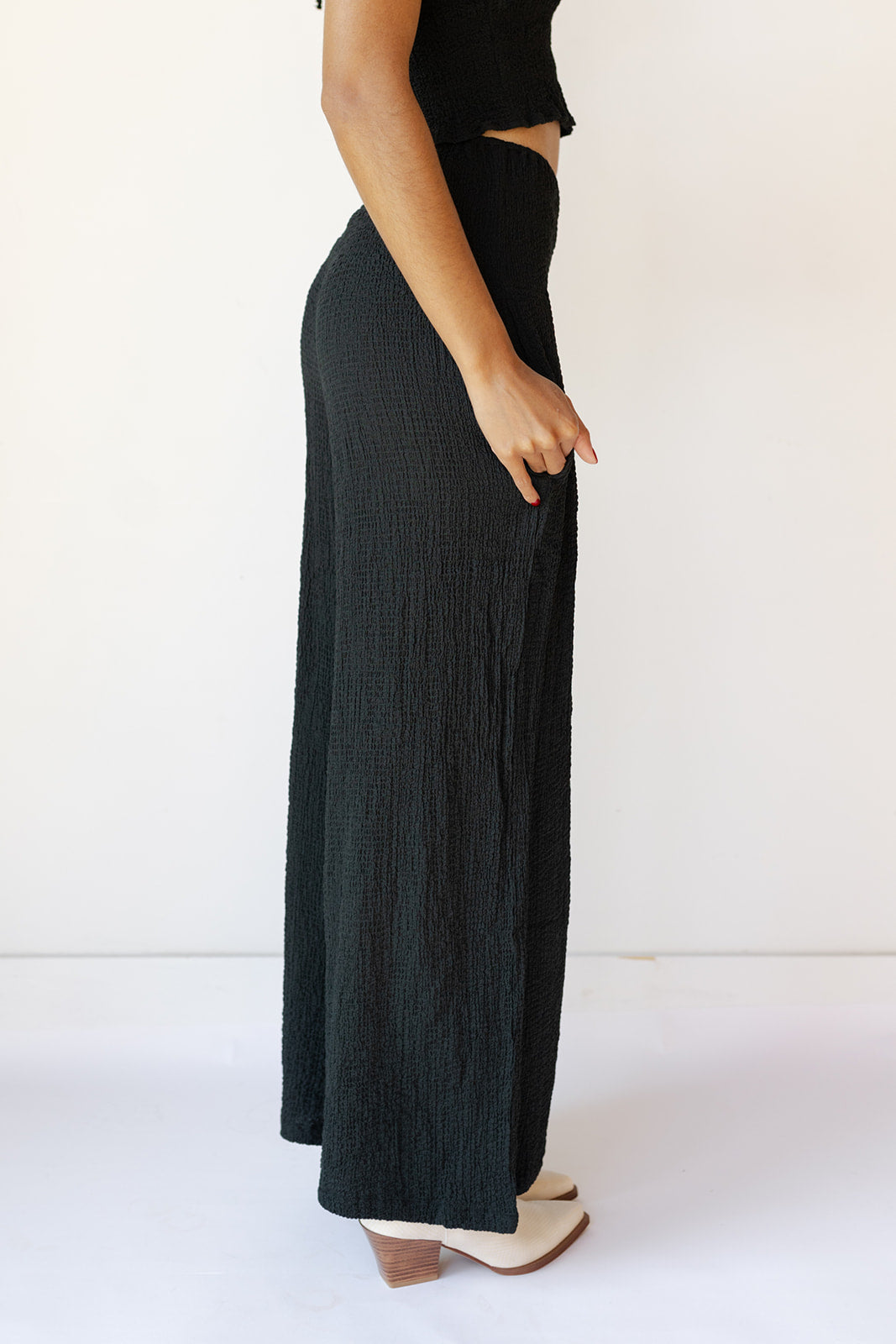 mode, fala woven pant