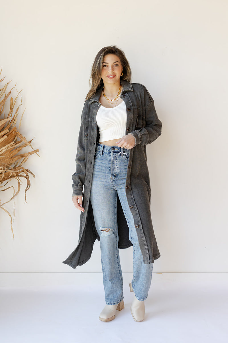 mode, kensley waffle knit shacket dress
