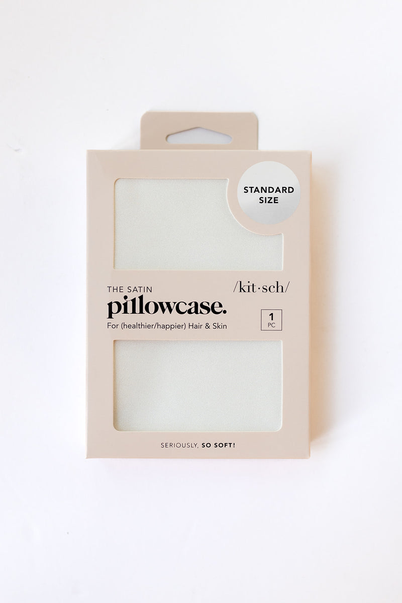 satin standard pillow case