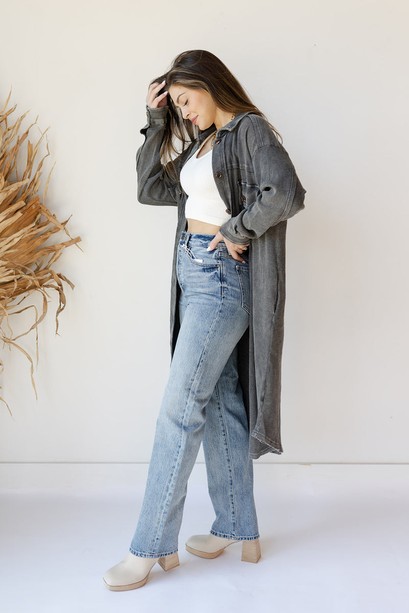 mode, kensley waffle knit shacket dress