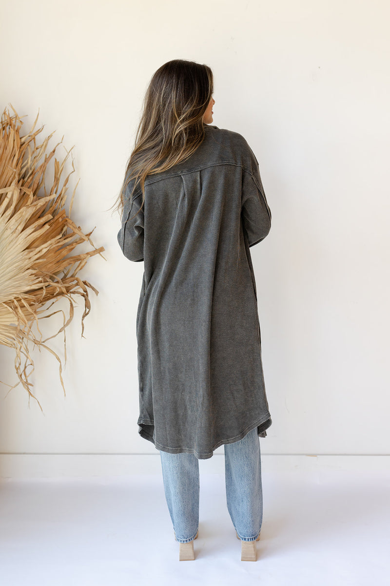 mode, kensley waffle knit shacket dress