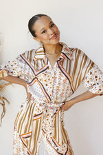 mode, ivanna satin top
