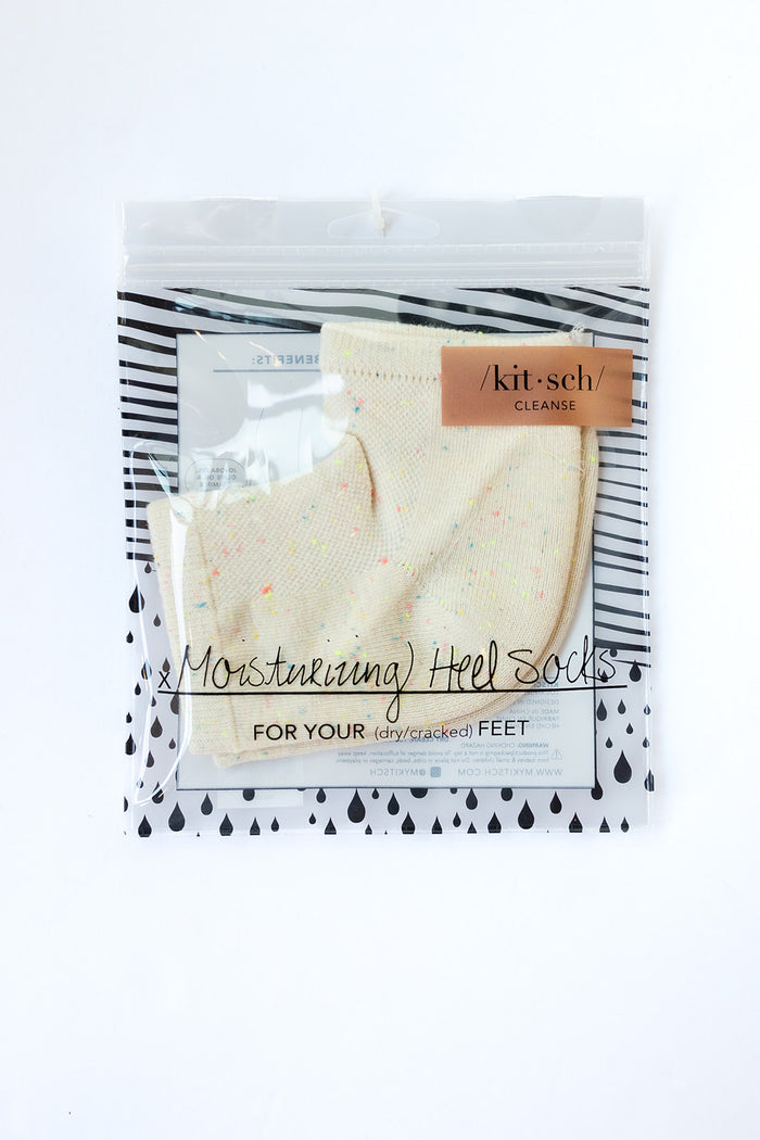 mode, moisturizing heel socks