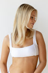 mode, kalani ribbed bikini swim top