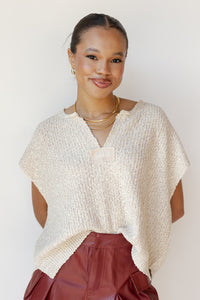 mode, capri sweater top
