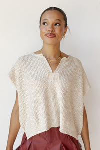 mode, capri sweater top
