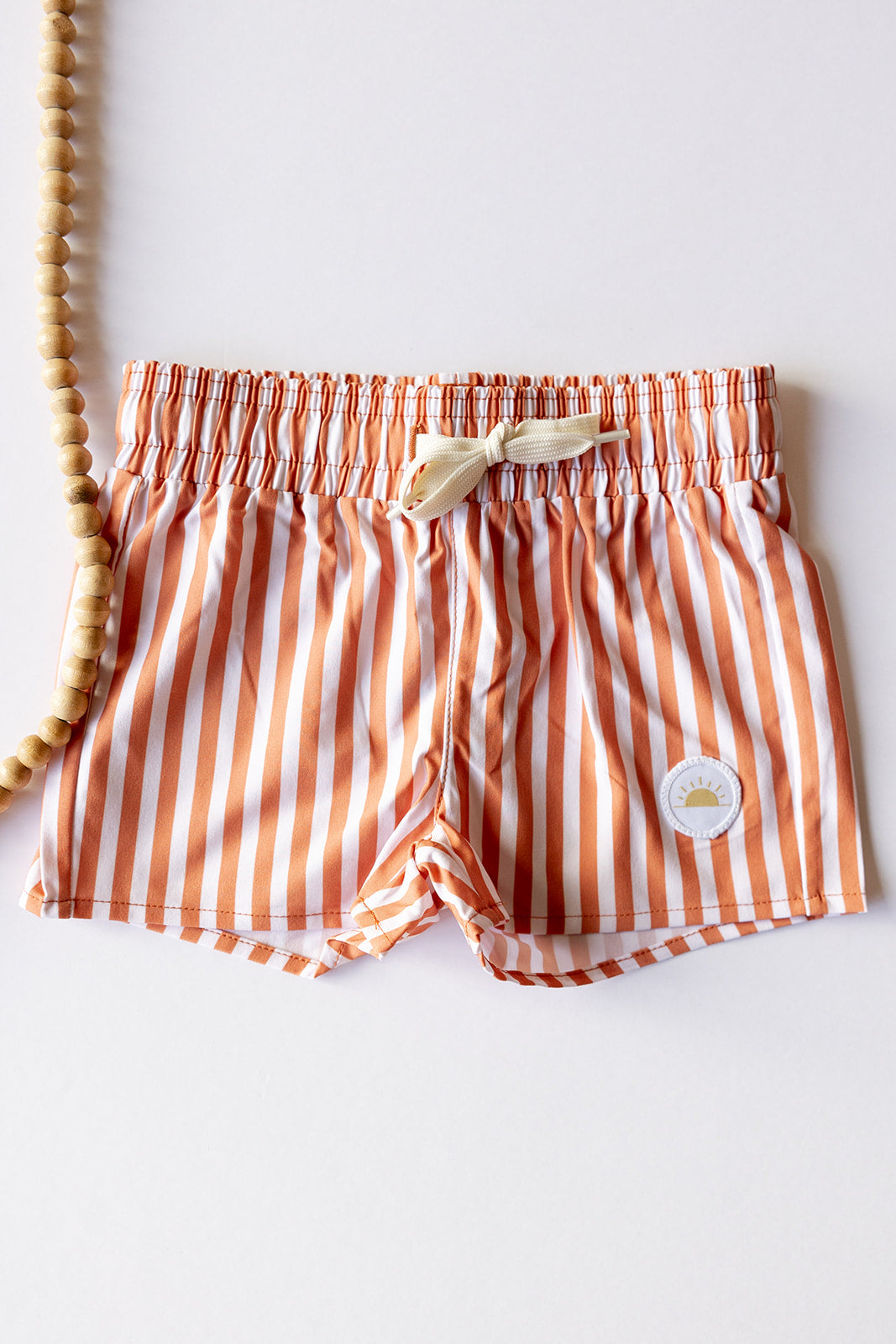 mode, deacon striped boardshorts