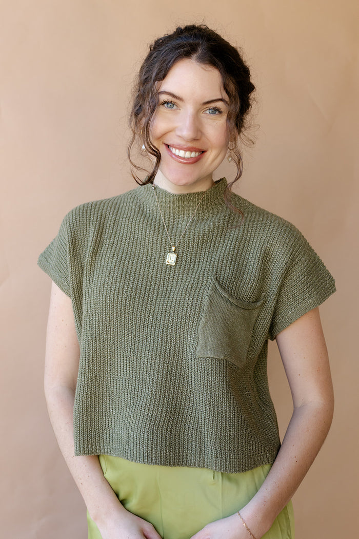 mode, Jen short sleeve sweater