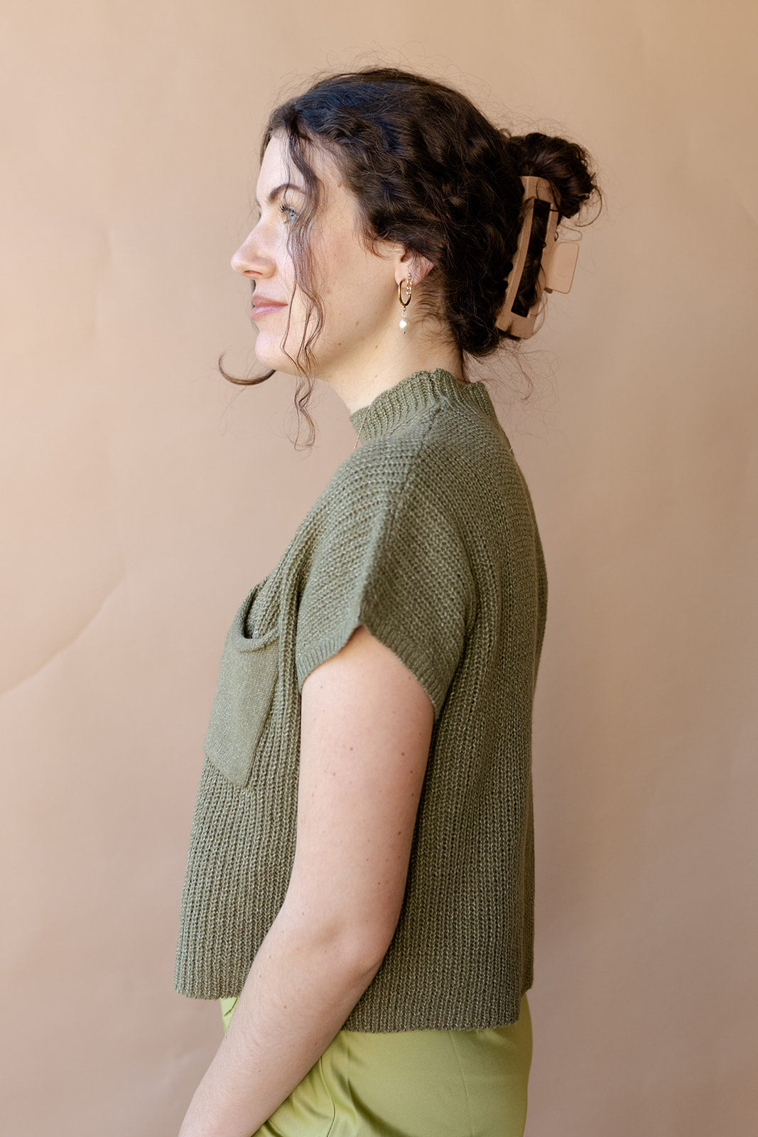 mode, Jen short sleeve sweater