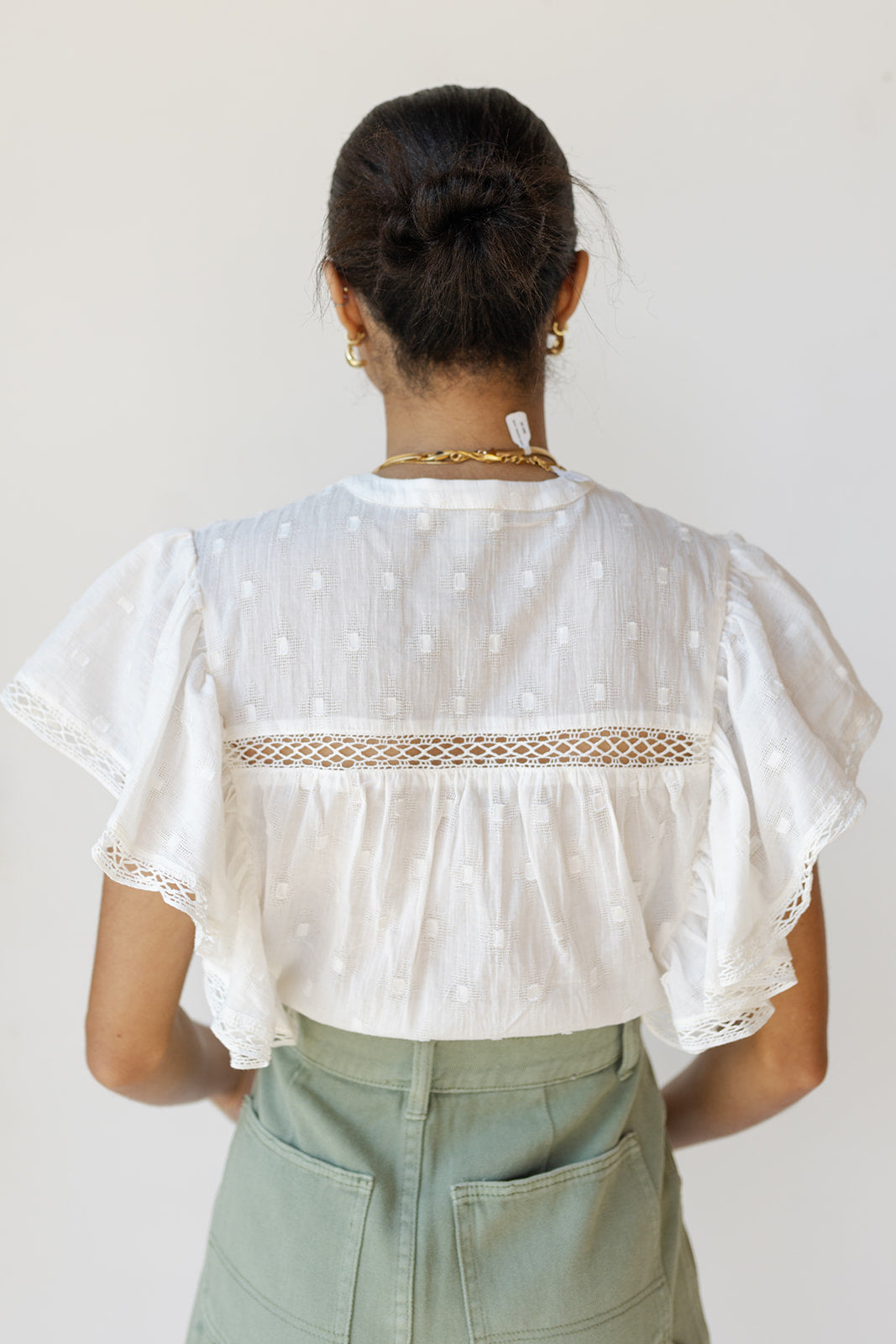 mode, colton woven top