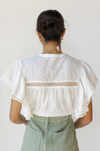 mode, colton woven top
