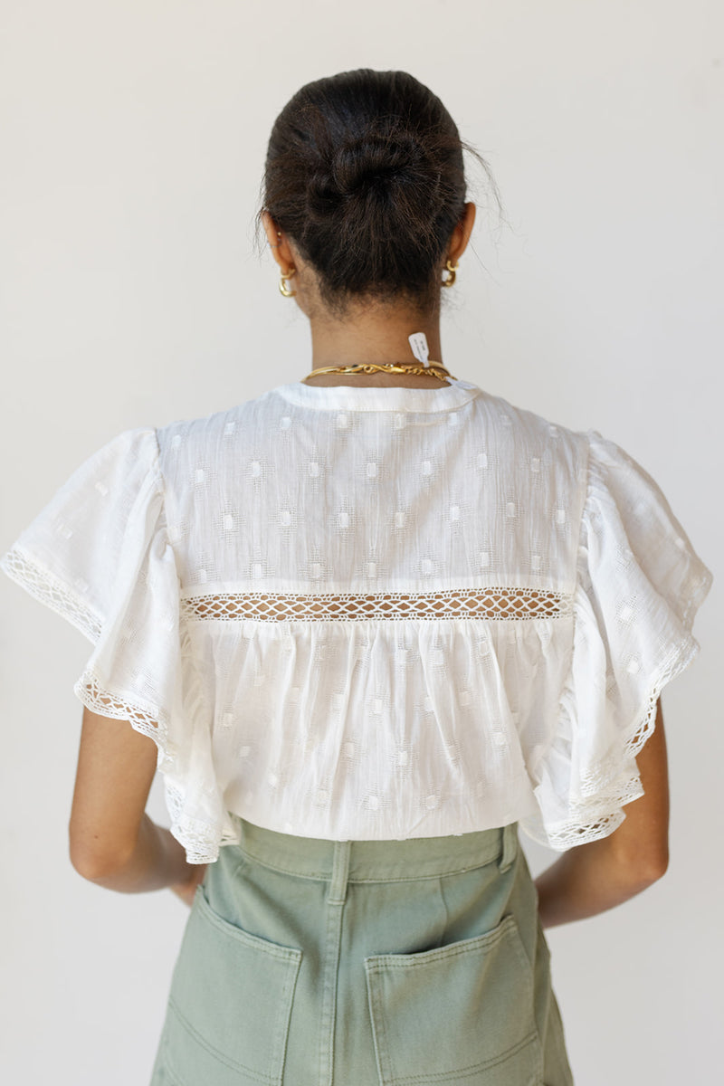 colton woven top
