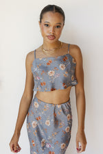 mode, wonderlust floral crop top