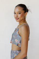 mode, wonderlust floral crop top