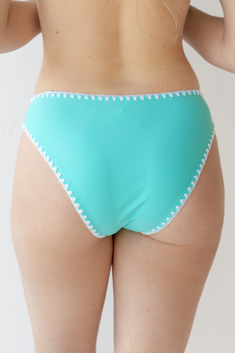 mode, leighton lace detail bikini bottoms
