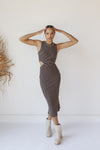 sunshine eyes knit tank dress