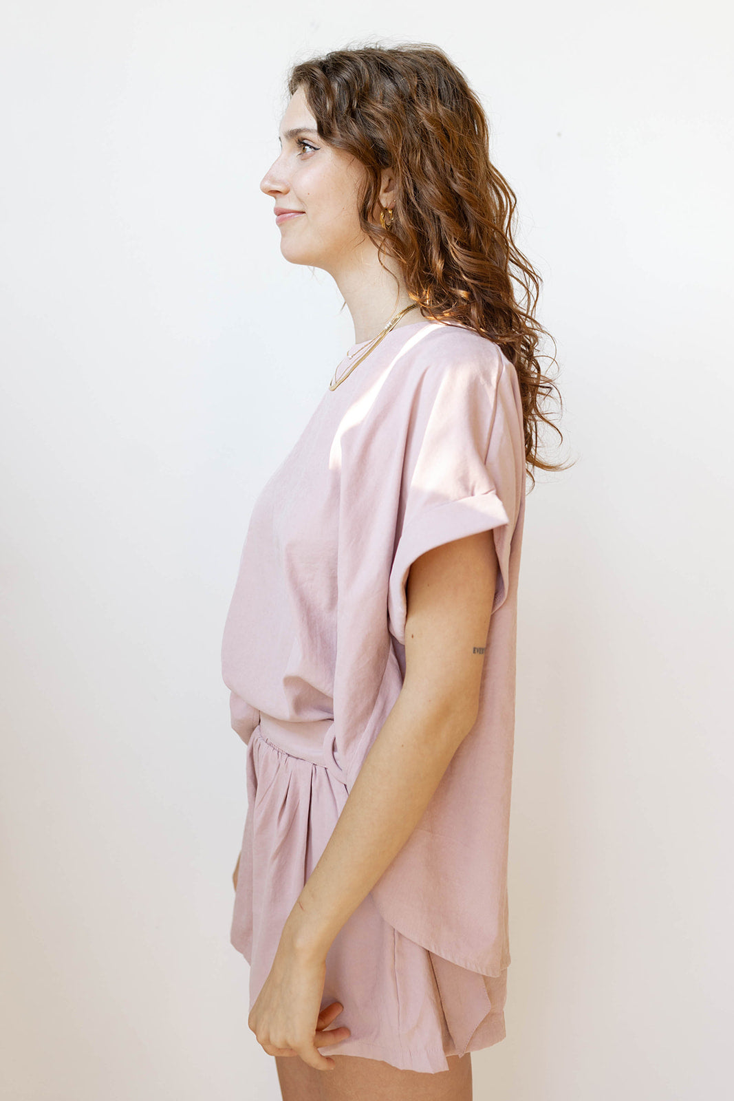 mode, jamie oversized top