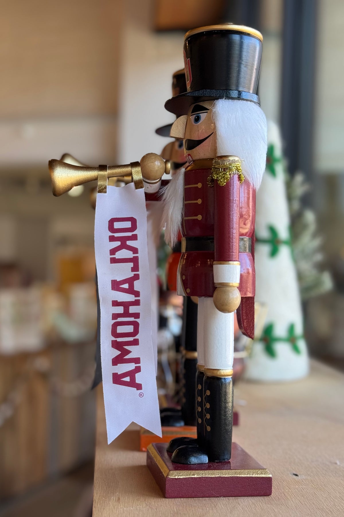 14" oklahoma bugler nutcracker