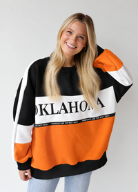 oklahoma game days sweatshirt