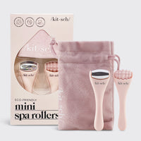 mini spa rollers 2pc set