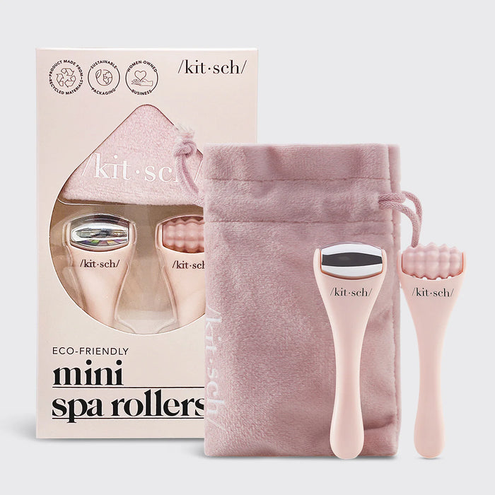mini spa rollers 2pc set