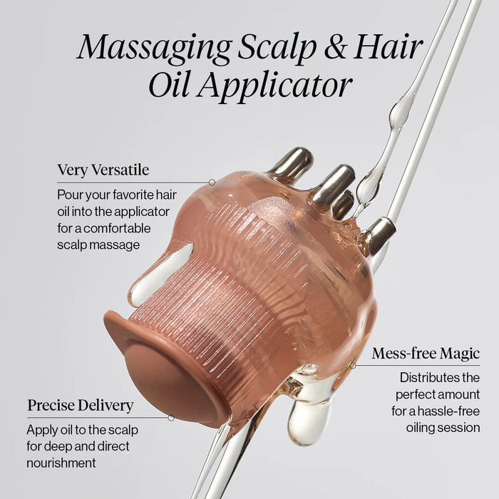 hair oil applicator- terricotta