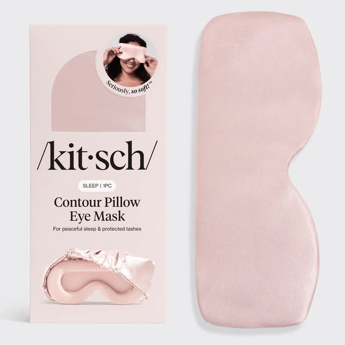 contour pillow eye mask- blush