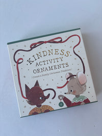 kindness activity ornaments - gift set
