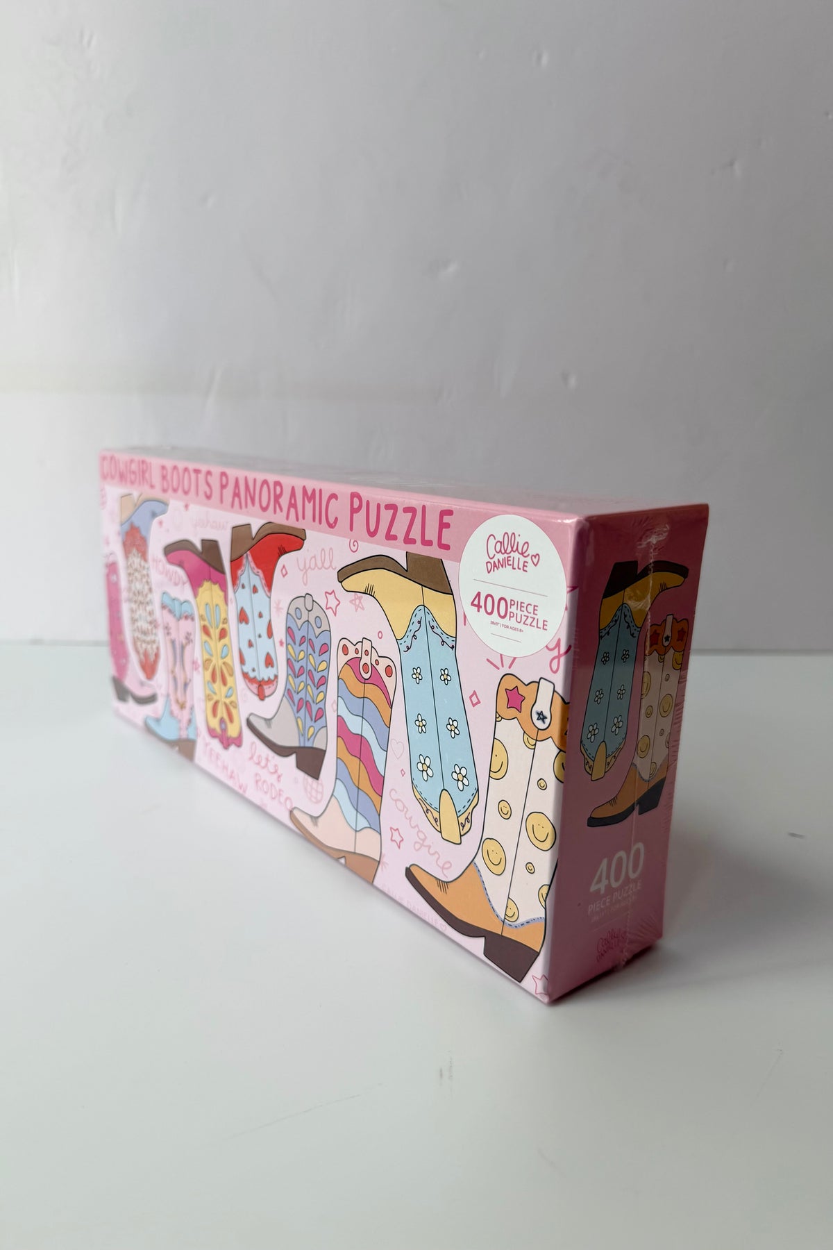 western cowgirl boots - 400 piece puzzle