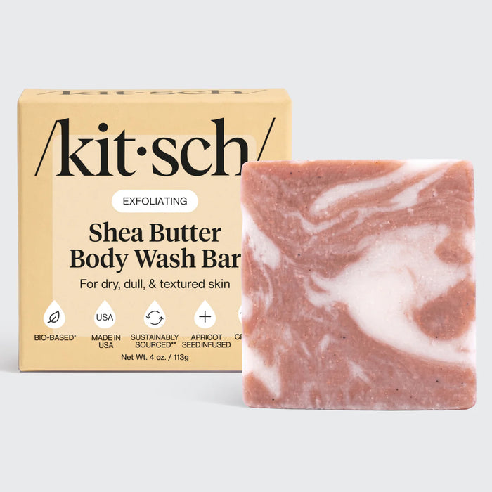 shea butter exfoliating body wash