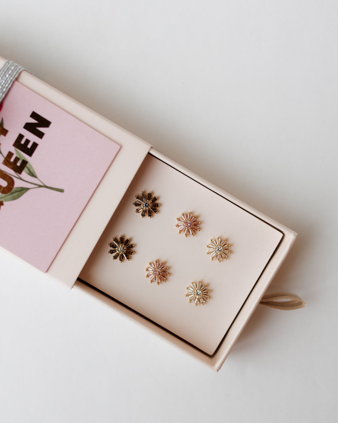 poppy earring gift trio