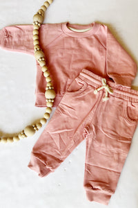 mode, frankie sweatshirt + jogger set