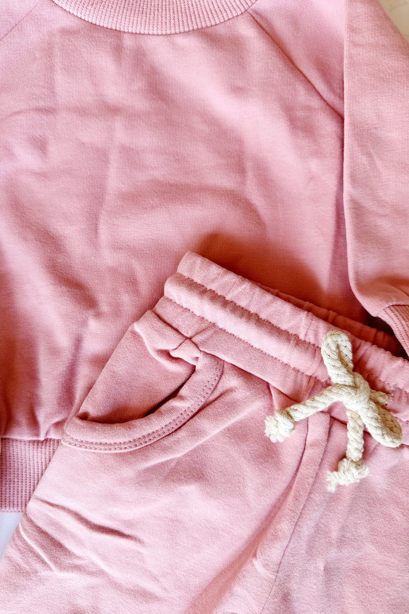 mode, frankie sweatshirt + jogger set