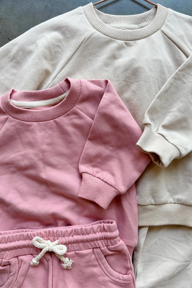 mode, frankie sweatshirt + jogger set