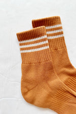 mode, retro striped socks