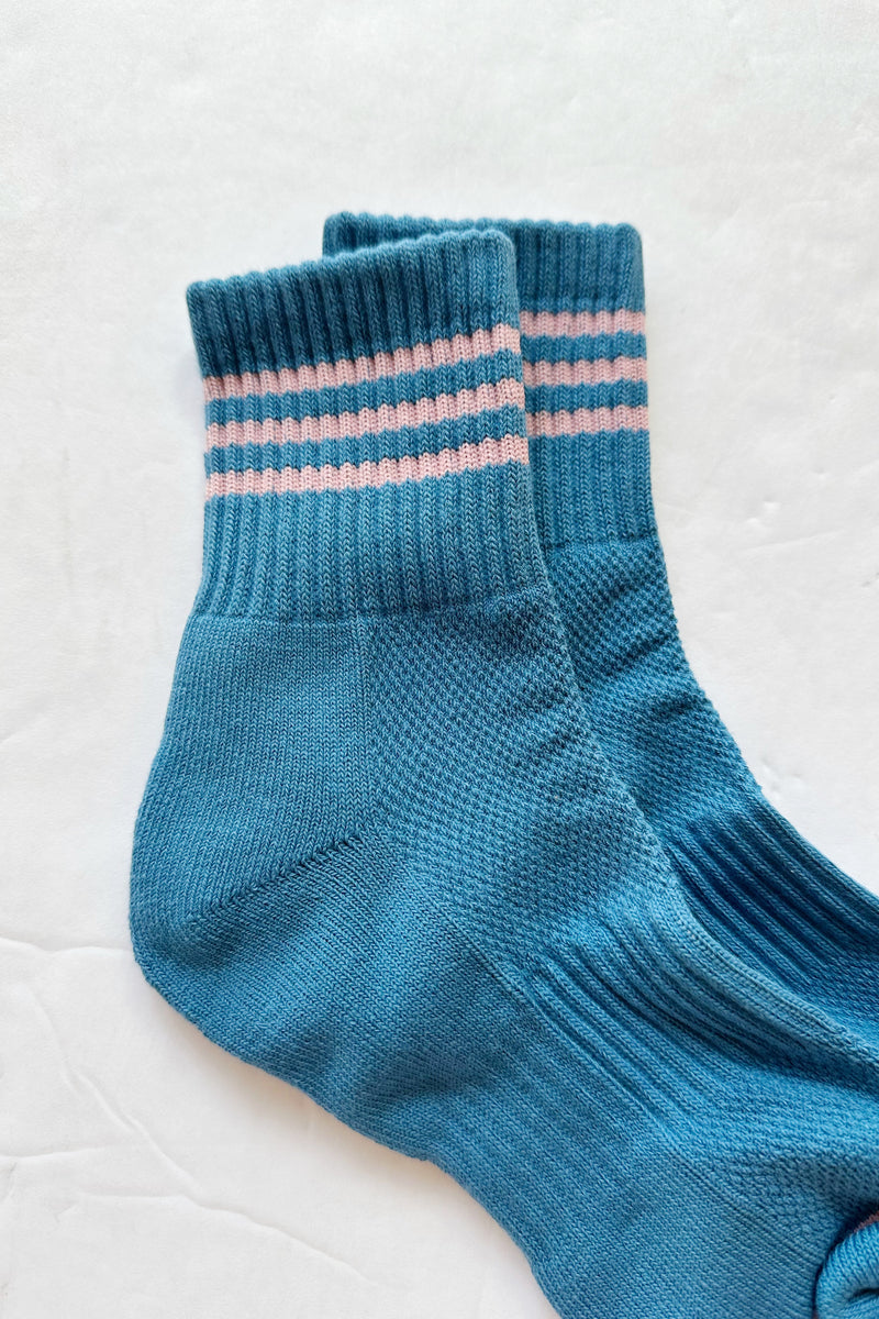 mode, retro striped socks