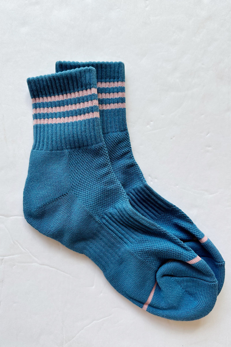 mode, retro striped socks