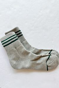 mode, retro striped socks