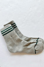 mode, retro striped socks