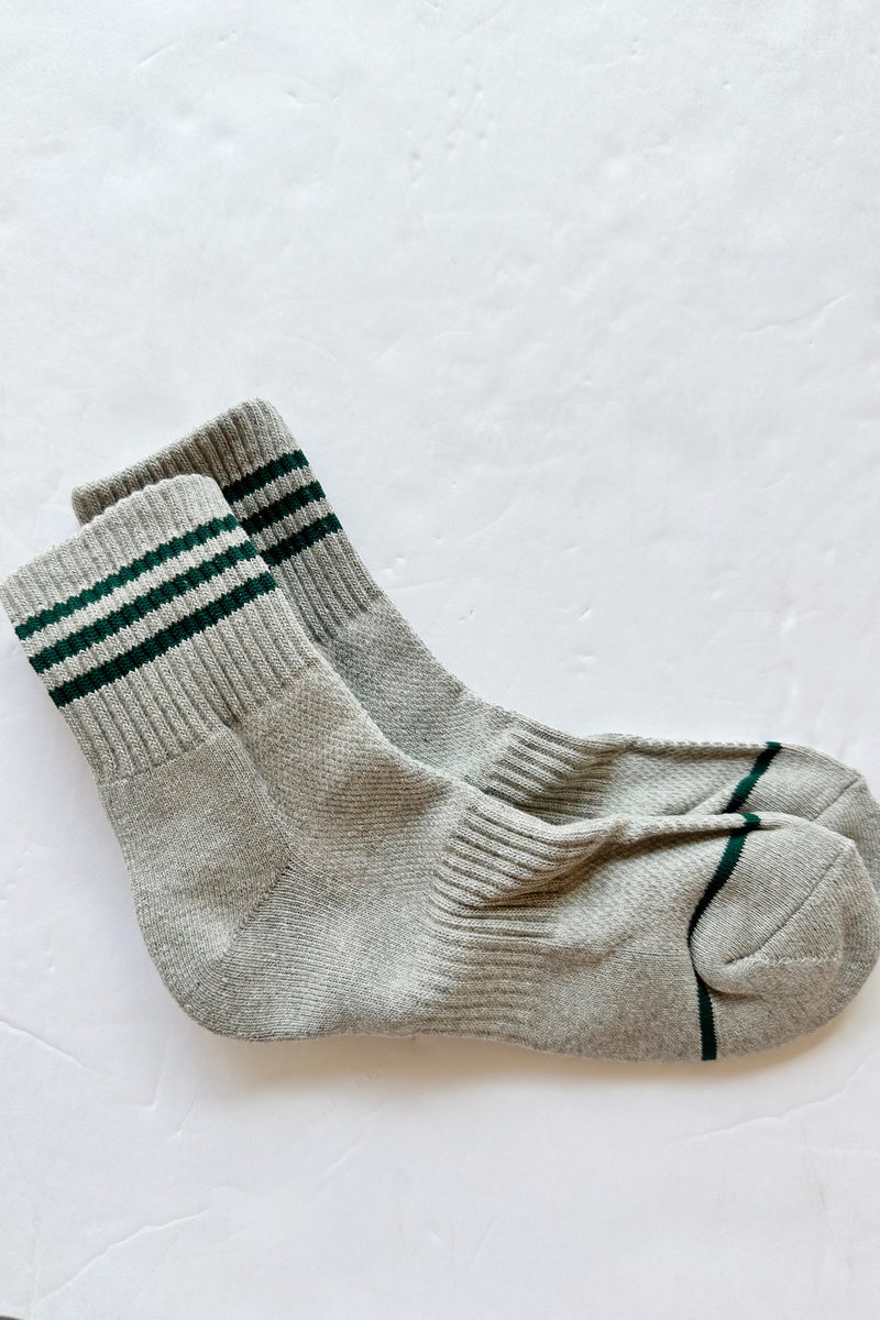 mode, retro striped socks
