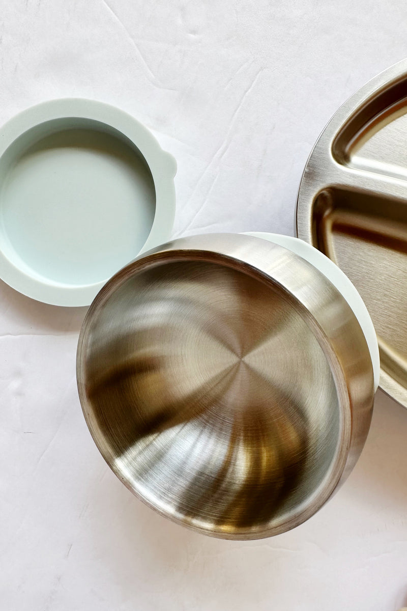 mode, stainless steel suction bowls