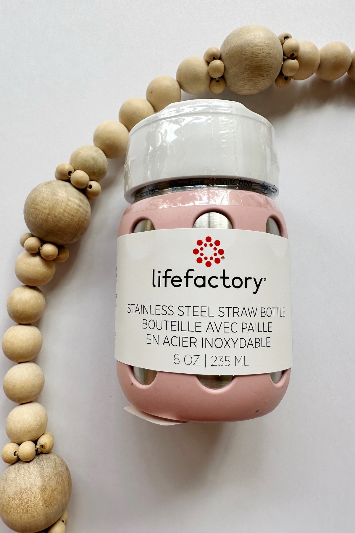 mode, 8oz stainless steel baby bottle
