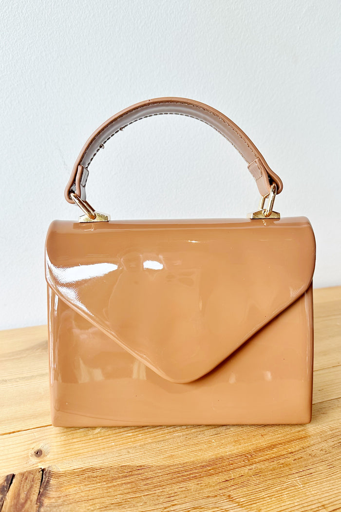 mode, miriam top handle bag, mocha