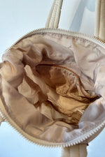 mode, ezra tote, ivory