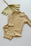mode, solid ribbed turtleneck romper