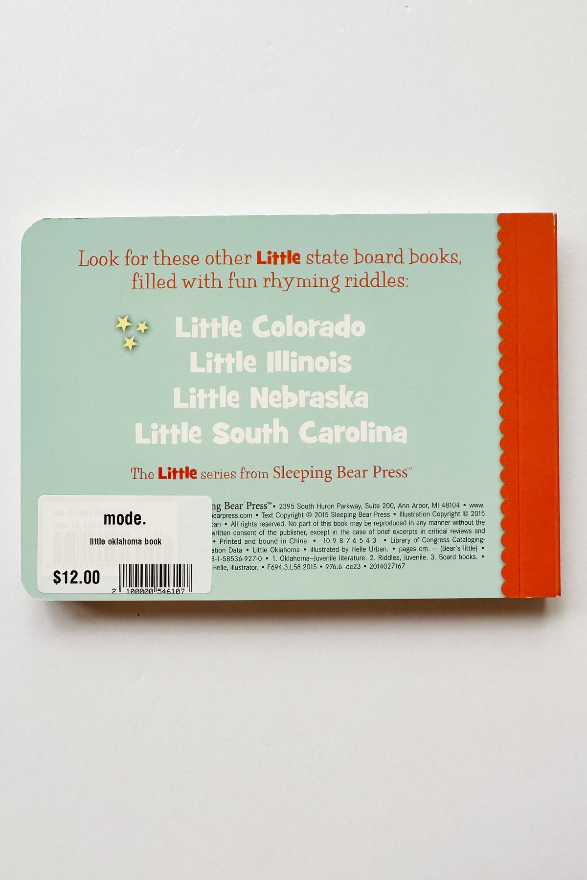 mode, little oklahoma book